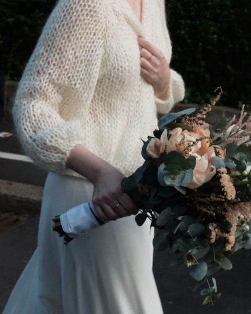 Airy Mohair Bomber in Honey – Plexida Knitwear