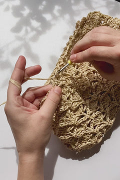 Making the Anemone Tote in Natural