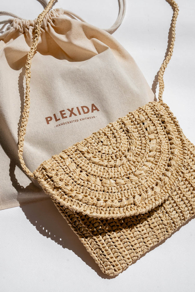 Marigold Bag in Natural - Plexida Knitwear